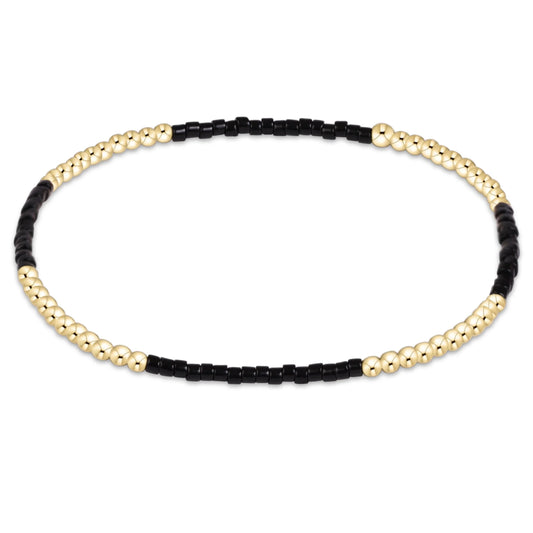 GAMEDAY HOPE BLISSFUL BRACELET - BLACK