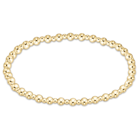 GRATEFUL GOLD 3MM BRACELET