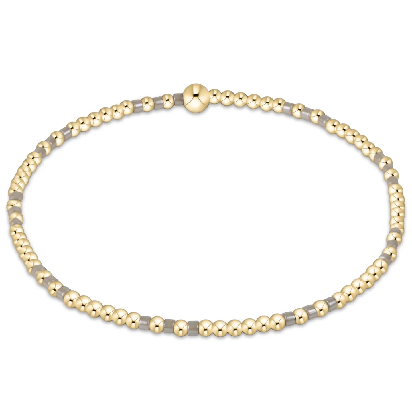 HOPE JOY PATTERN 2MM BEAD BRACELET