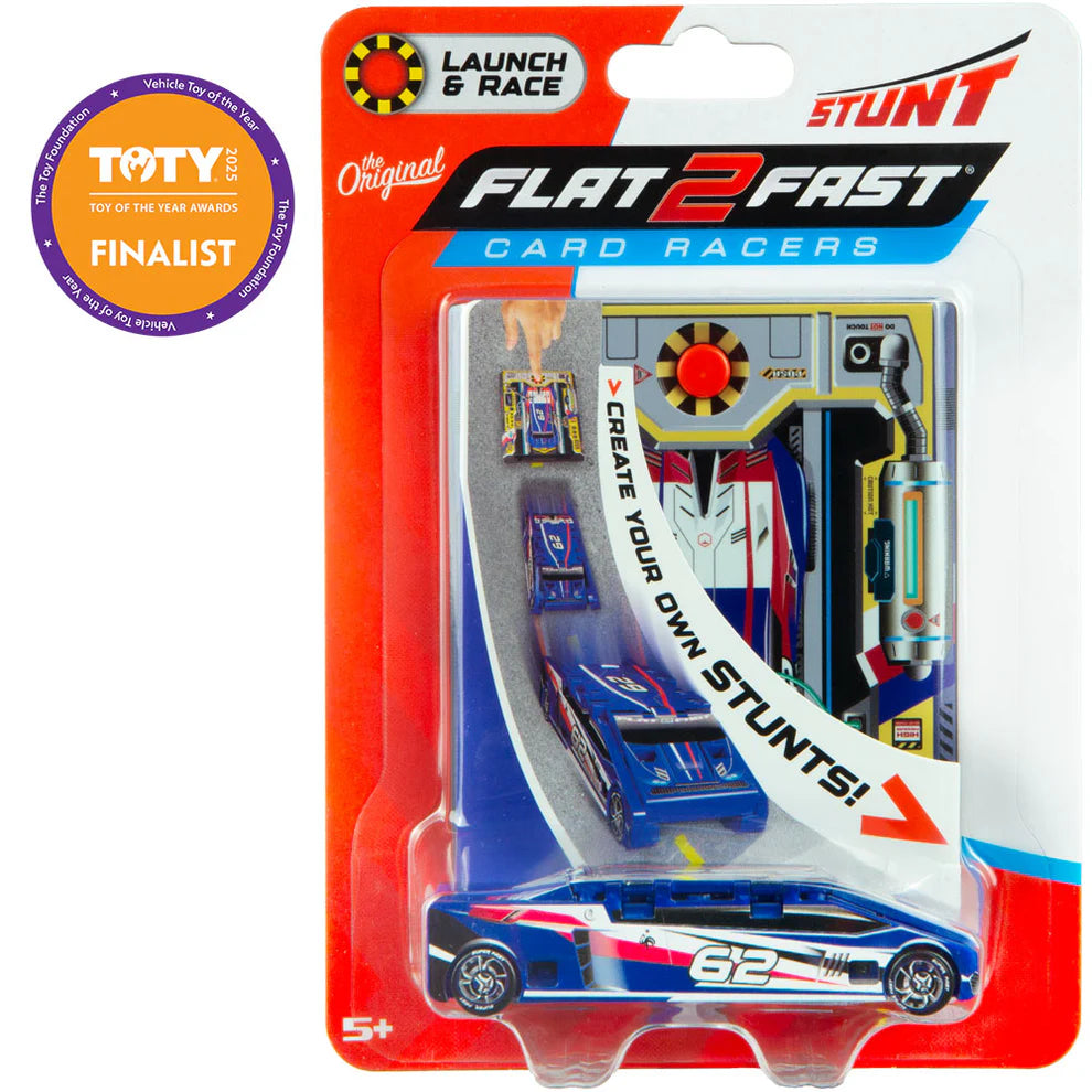 FLAT 2 FAST STUNT CARD RACERS