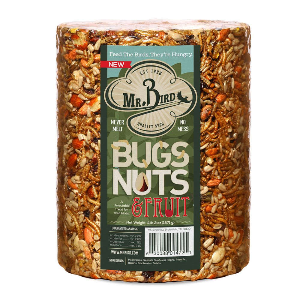 MR. BIRD BUGS, NUTS & FRUIT LARGE CYLINDER