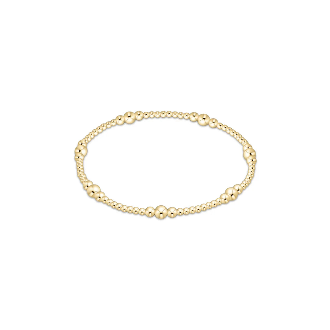 Purpose Gold 4mm Bead Bracelet