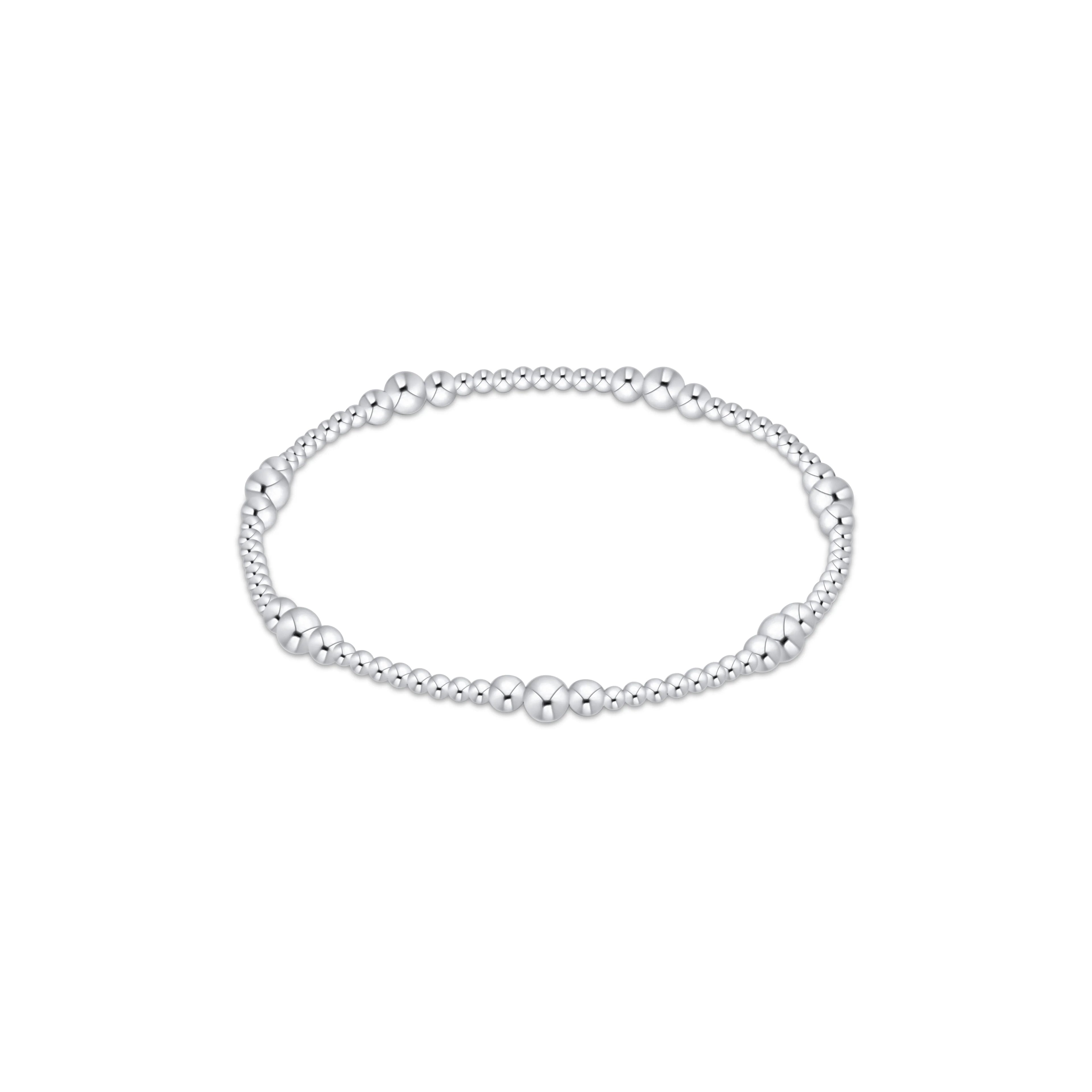 Purpose Sterling 4mm Bead Bracelet