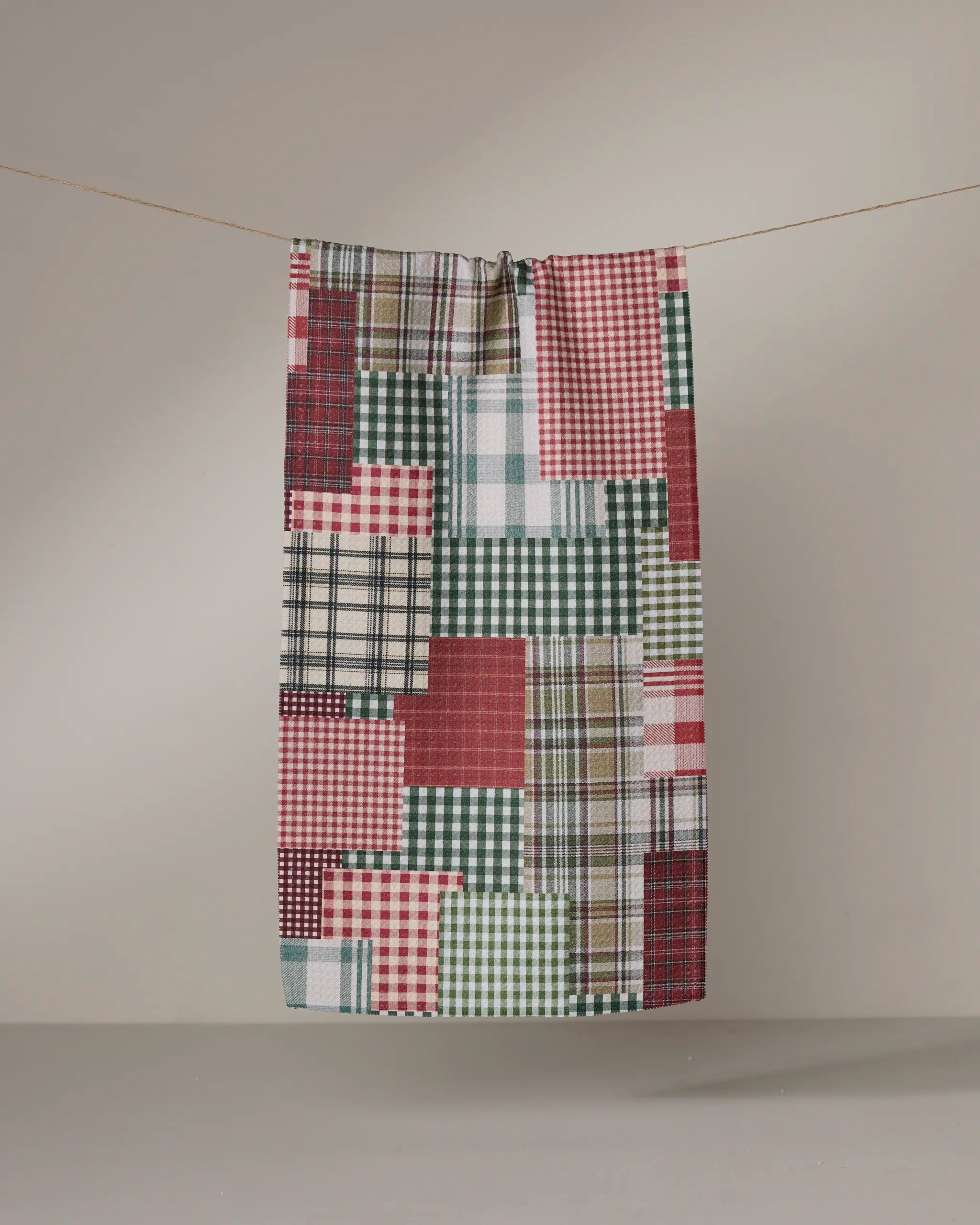 GEOMETRY BAR TOWEL - HOLIDAY