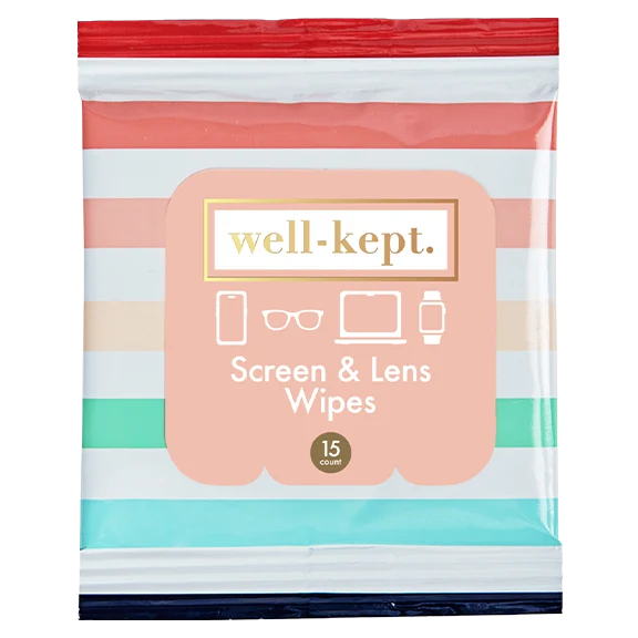 WELL KEPT SCREEN & LENS WIPES