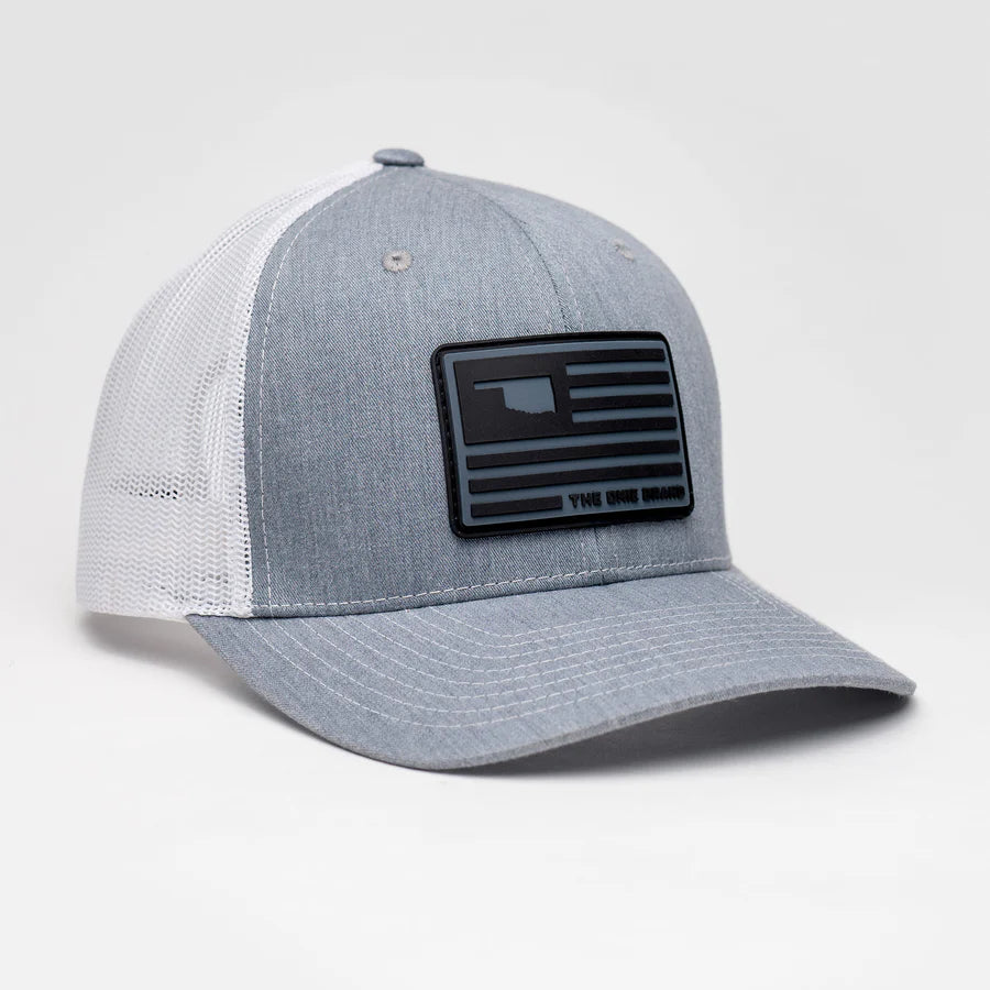 OKIE HAT - BILLY - GREY/WHITE