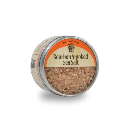 BOURBON SMOKED SEA SALT TIN - 5OZ