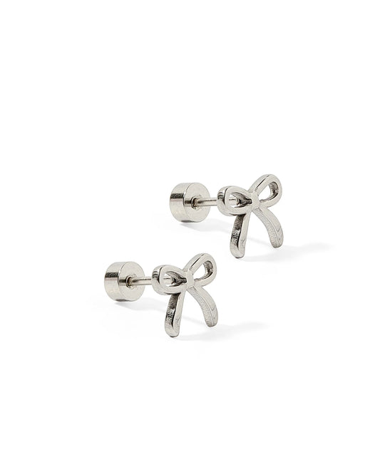 SCREWBACK STUDS - SADIE SILVER