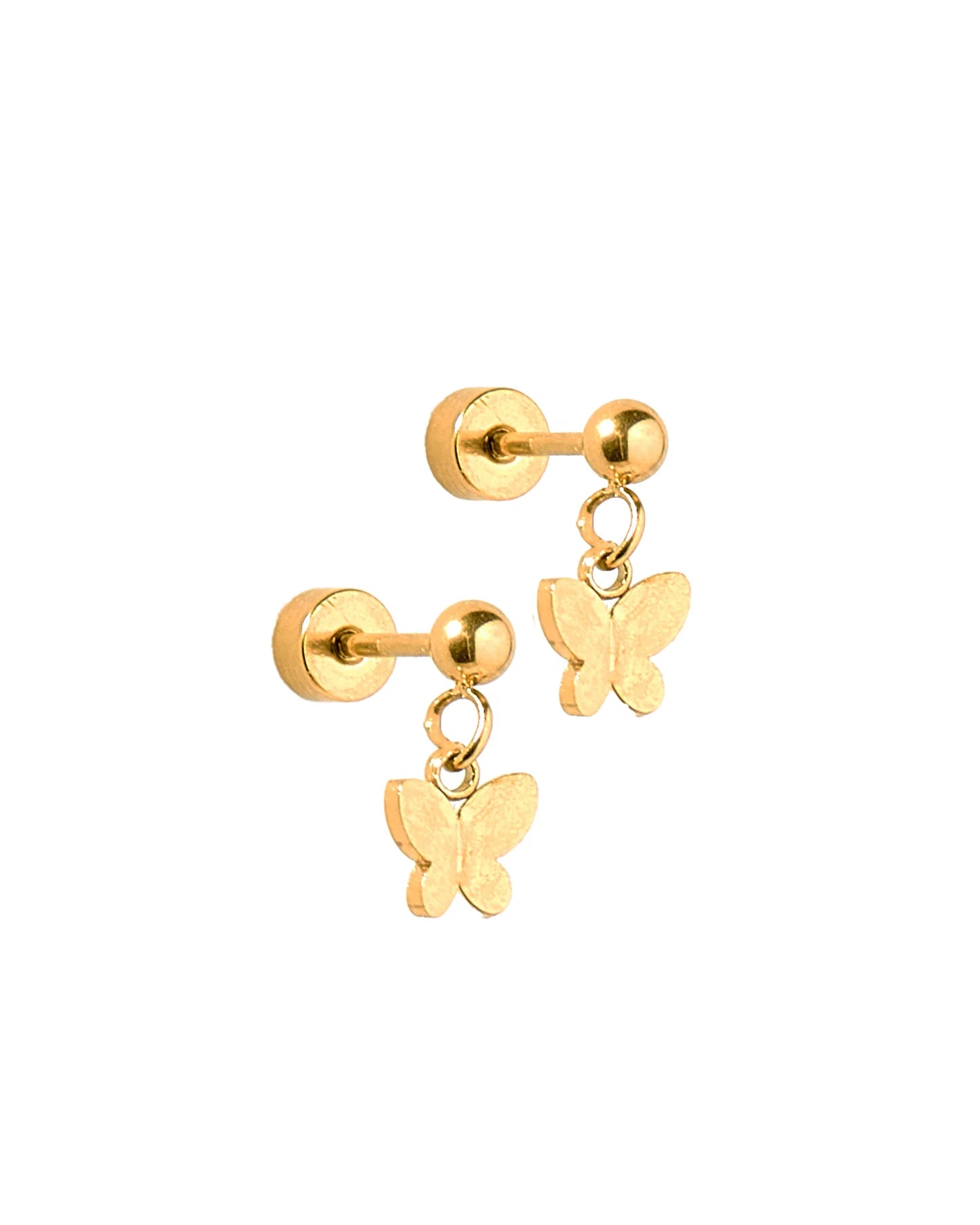 SCREWBACK STUDS - MILLIE BUTTERFLY