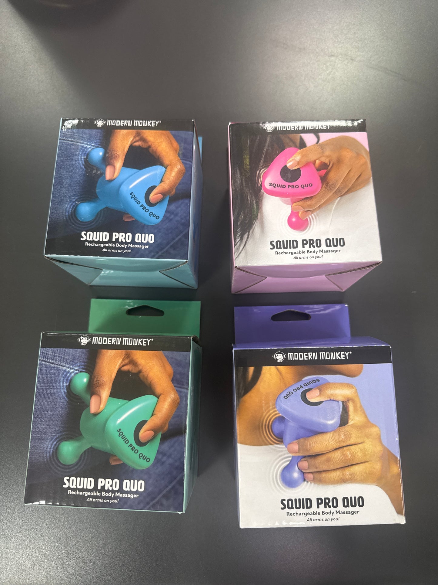 MODERN MONKEY SQUID PRO QUO RECHARGEABLE BODY MASSAGER - Pharm Favorites by Economy Pharmacy