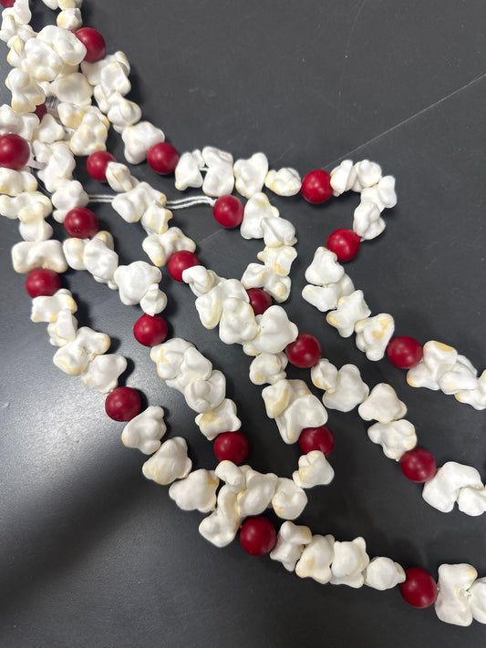POPCORN & BEAD GARLAND