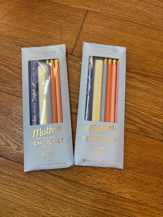 MOTHER KNOWS BEST PENCIL SET