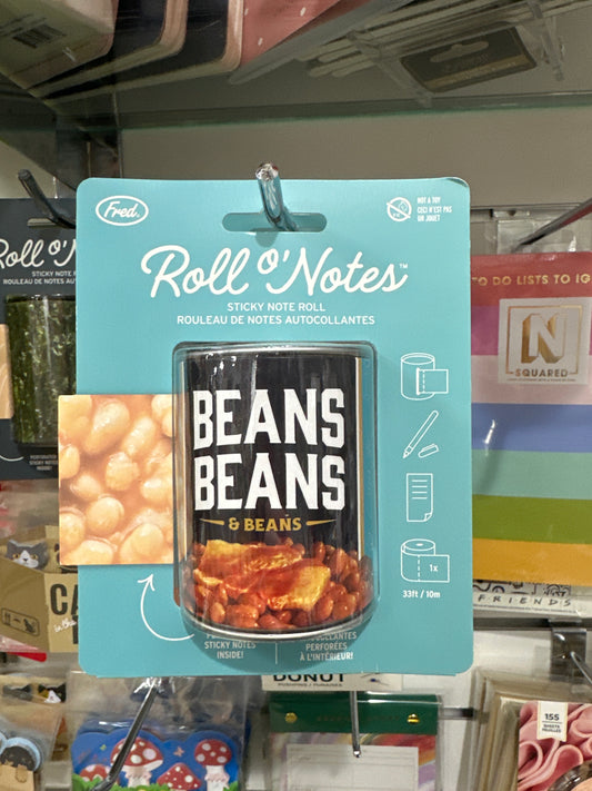 ROLL O NOTES - BEANS