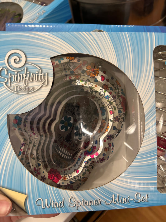 MINI SET WITH TAIL- SUGAR SKULL
