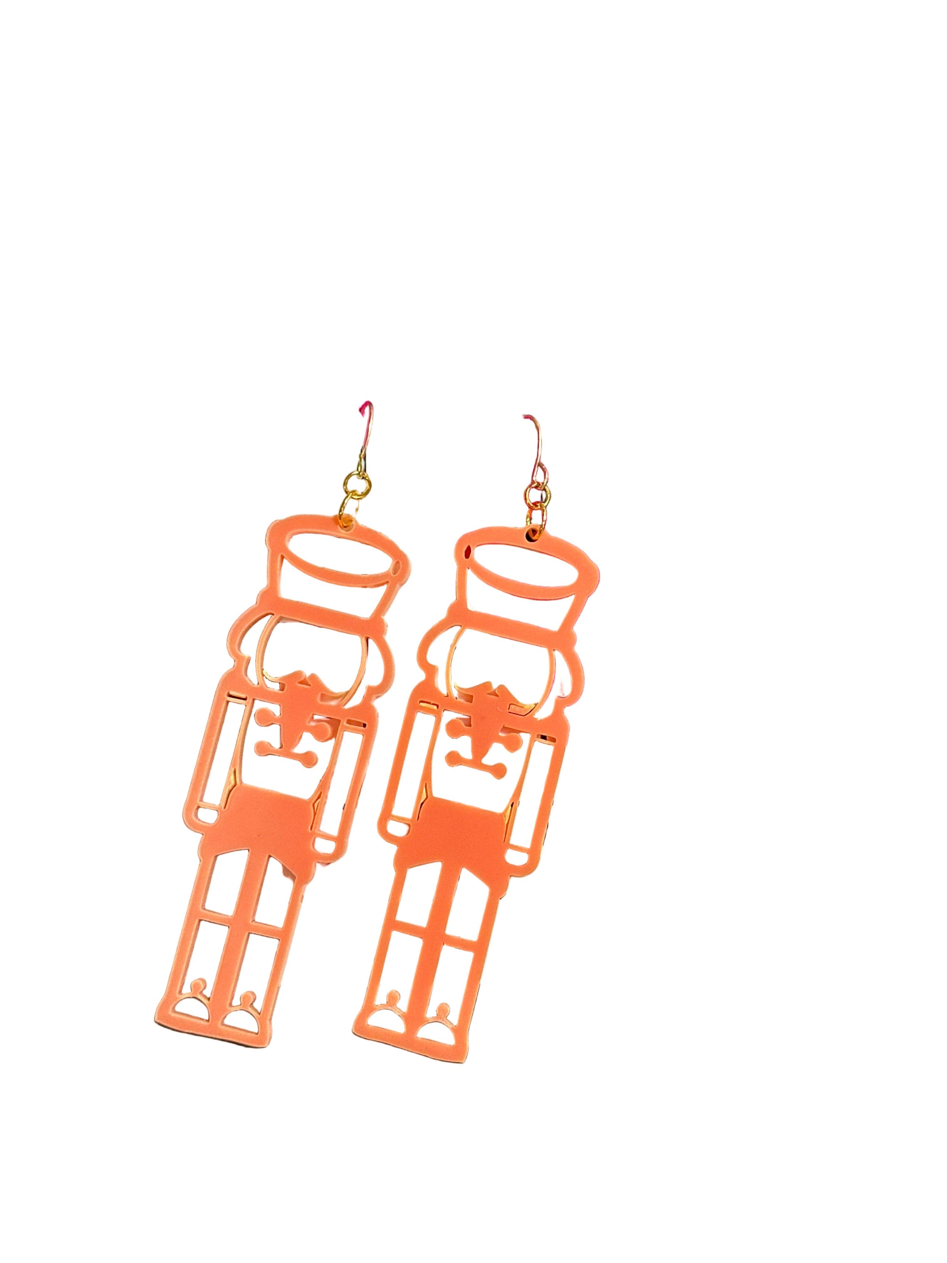 ACRYLIC NUTCRACKER EARRINGS