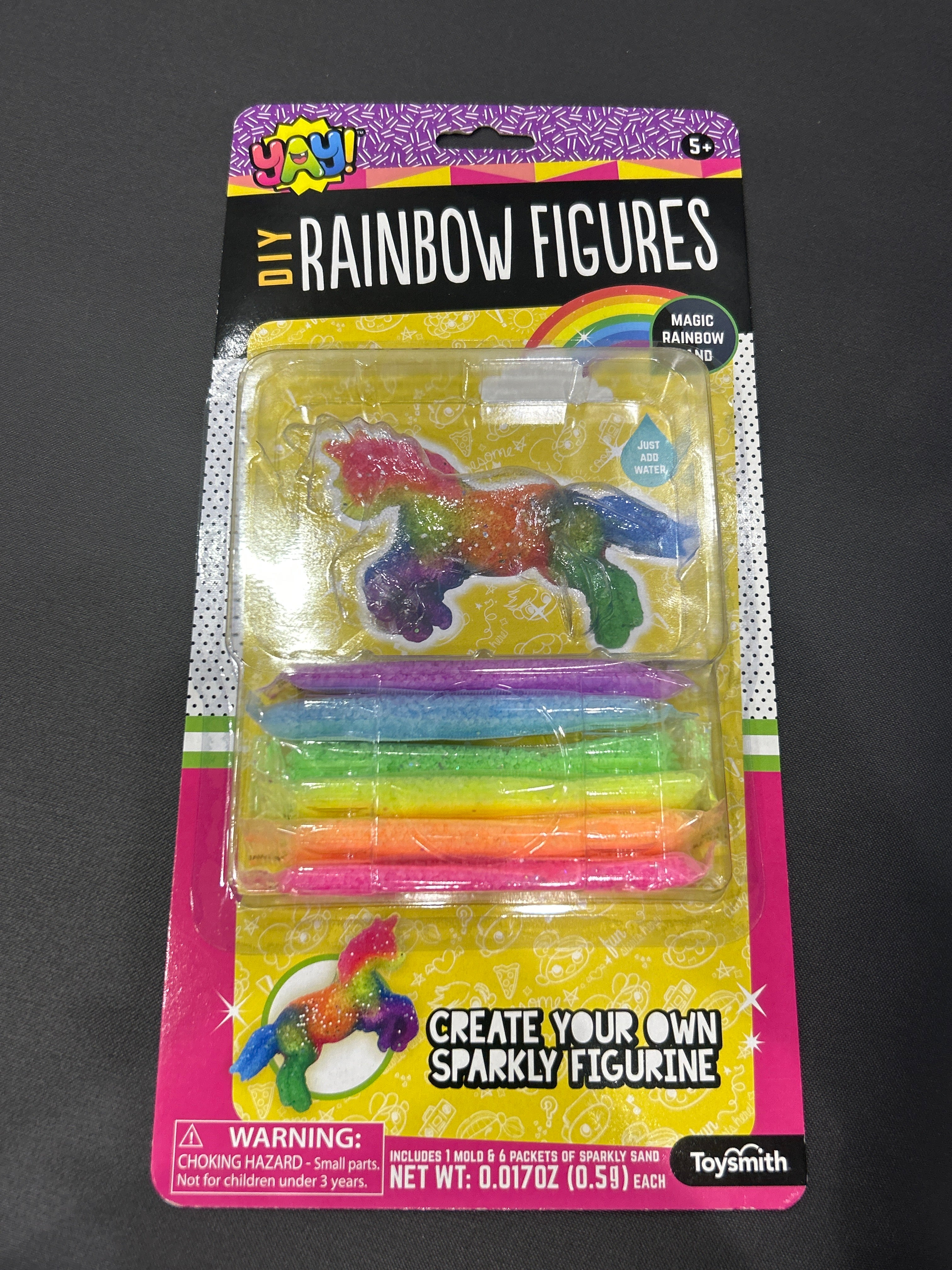 DIY RAINBOW FIGURES