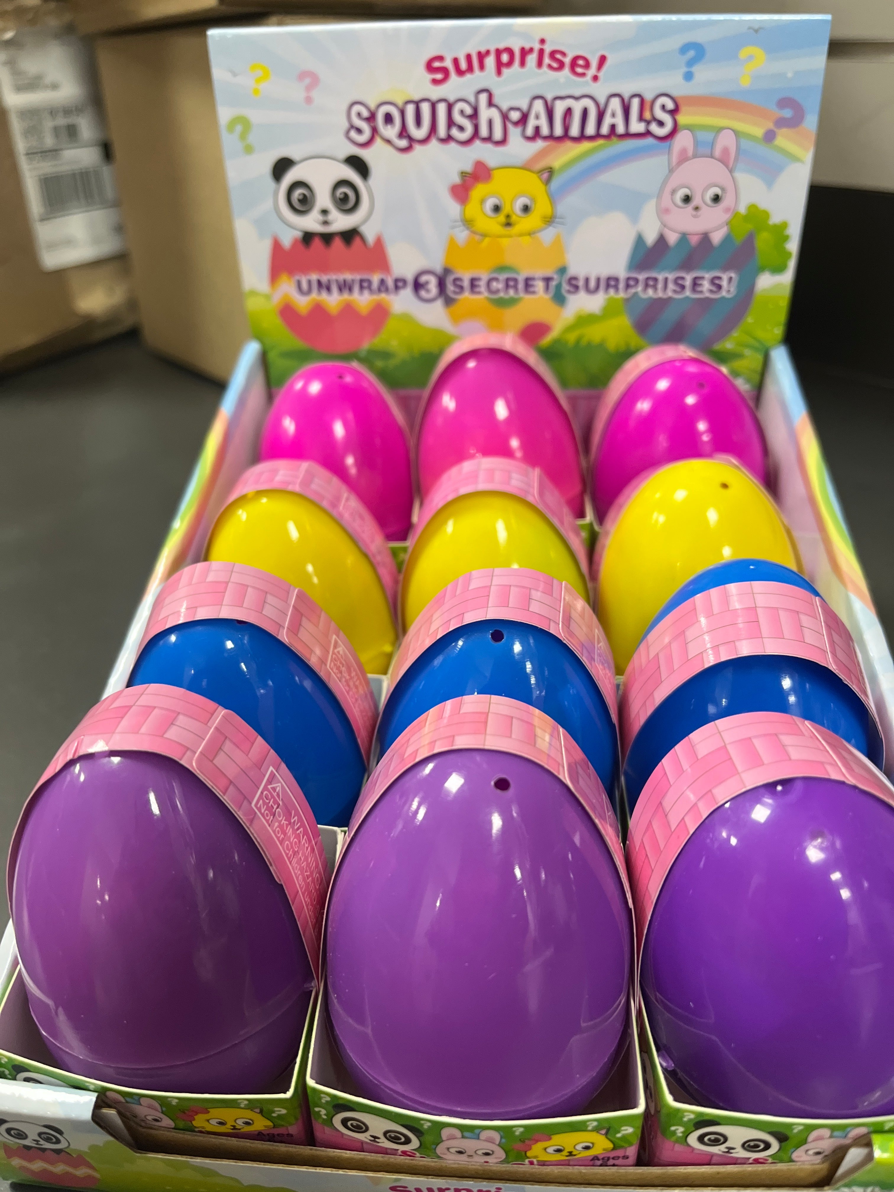 SQUISH-AMALS SURPRISE EGG