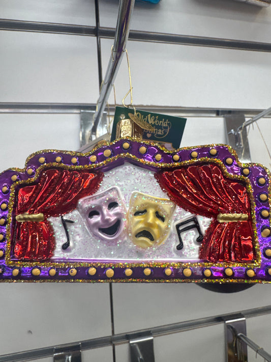 CHRISTMAS ORNAMENT - BROADWAY MARQUEE