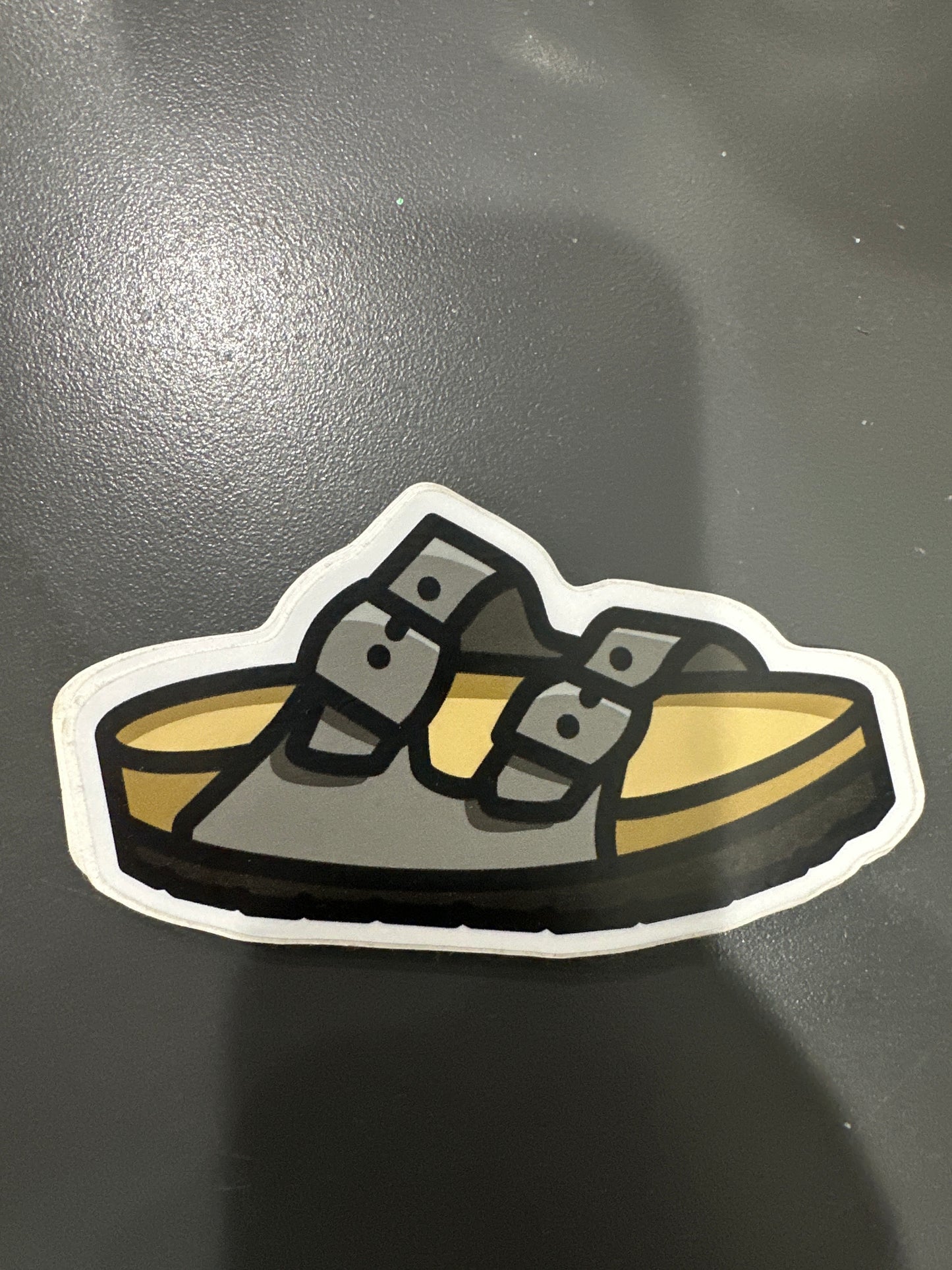 LEATHER SANDAL STICKER