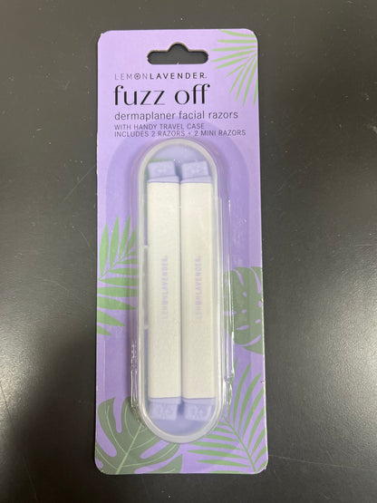 LEMON LAVENDER FUZZ OFF DERMAPLANER FACIAL RAZOR - Pharm Favorites by Economy Pharmacy