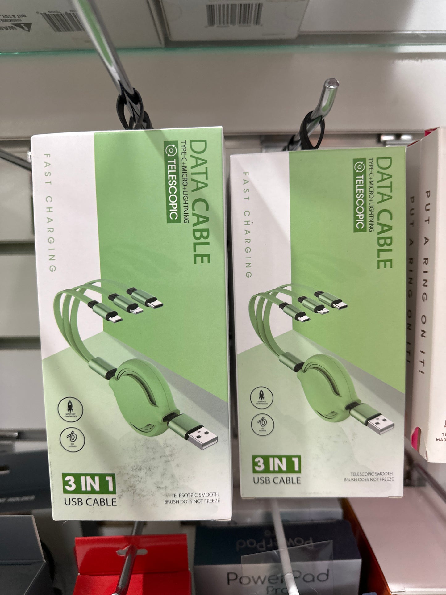 TELESCOPIC 3-IN-1 DATA CABLE