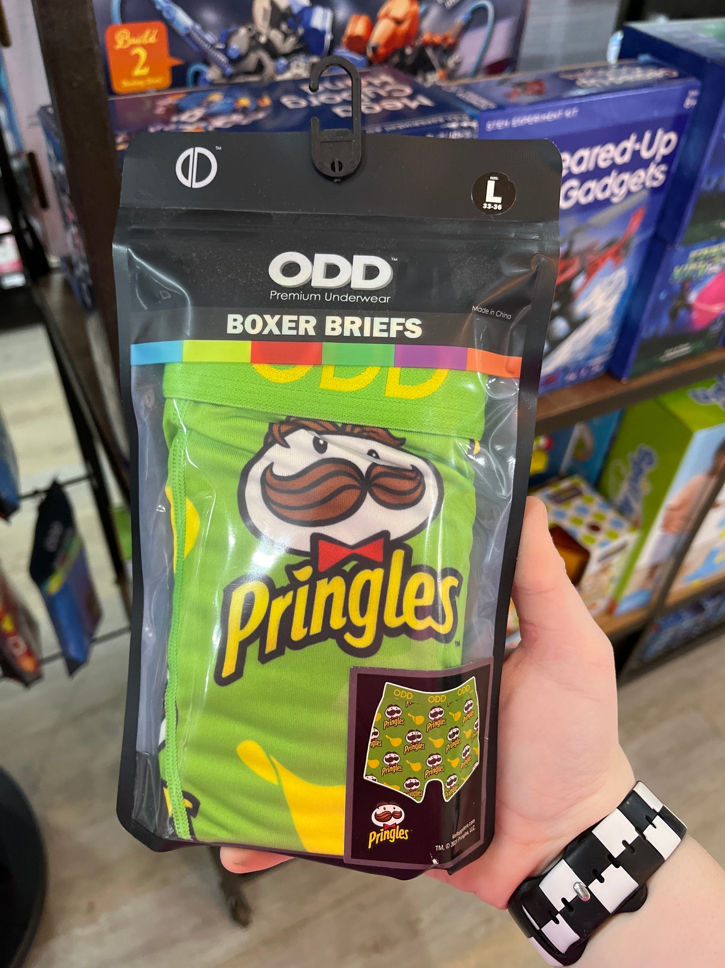 BOXER BRIEFS - PRINGLES SOUR CREAM - L