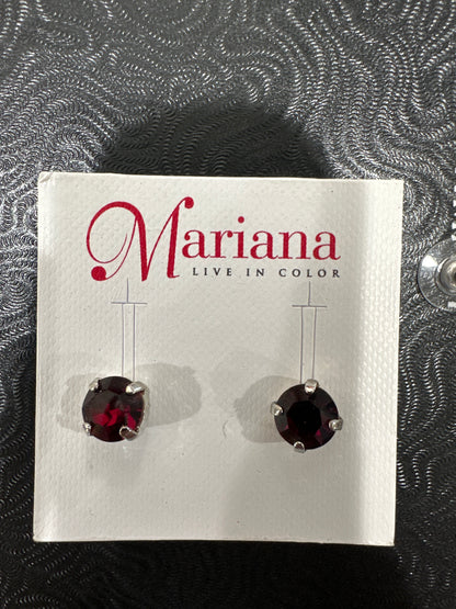 MARIANA EARRINGS - SLVR - ASST LG STUDS