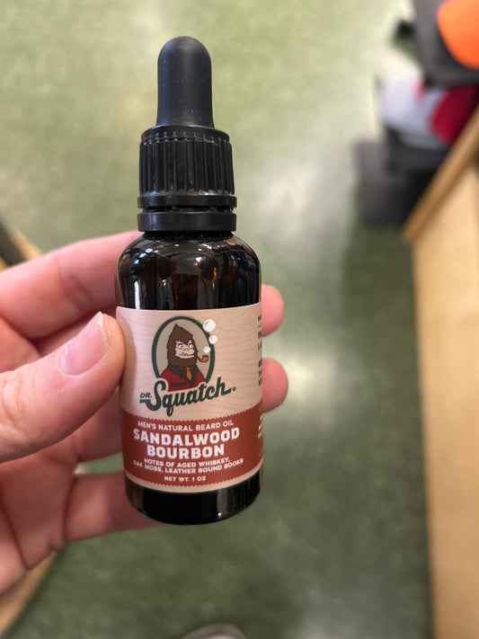 BEARD OIL - SANDALWOOD BOURBON