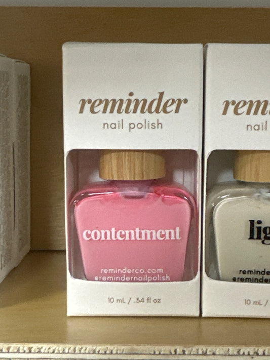 REMINDER NAIL POLISH - CONTENTMENT