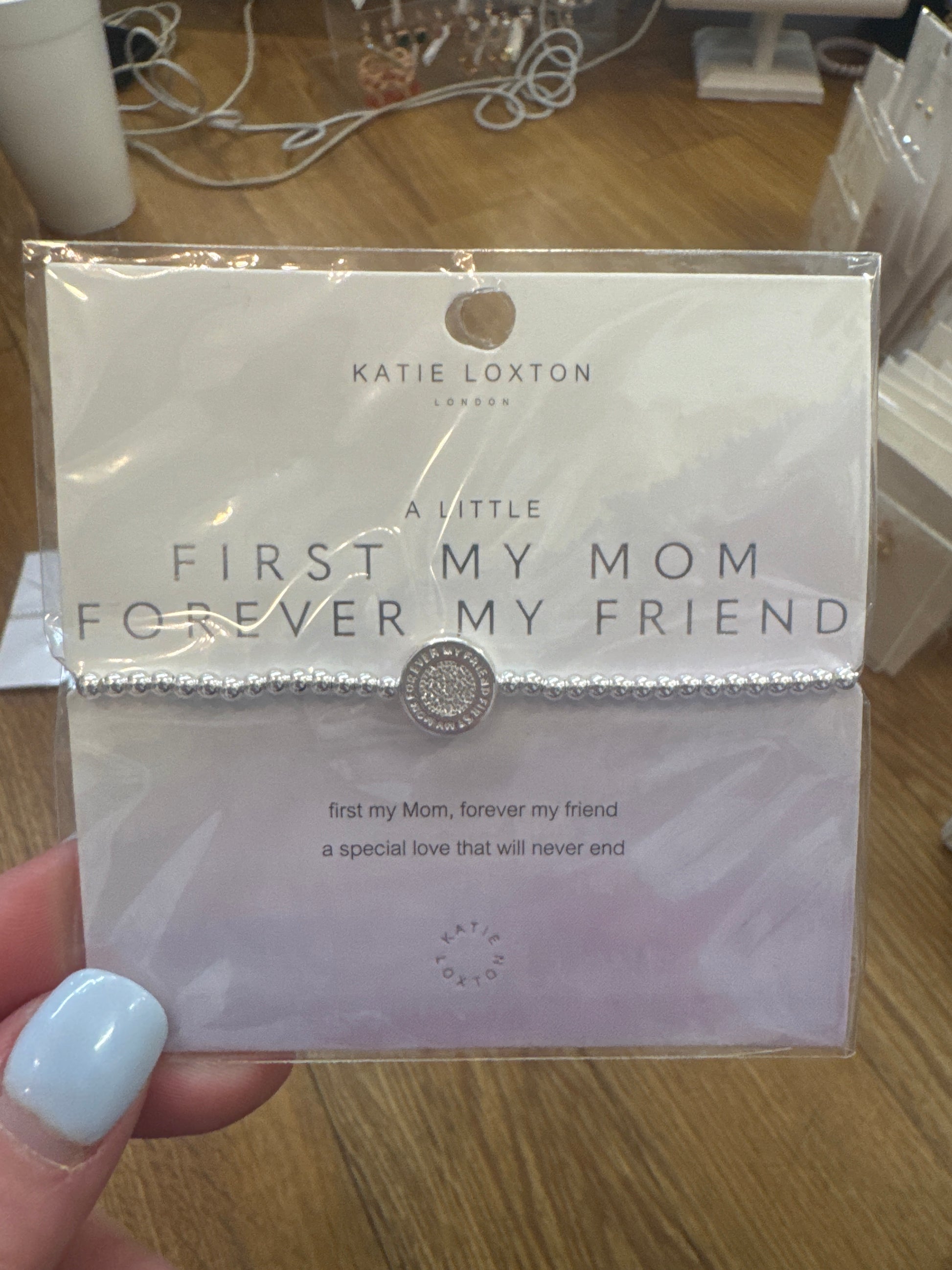 A LITTLE BRACELET - FIRST MY MOM FOREVER MY FRIEND - Pharm Favorites by Economy Pharmacy