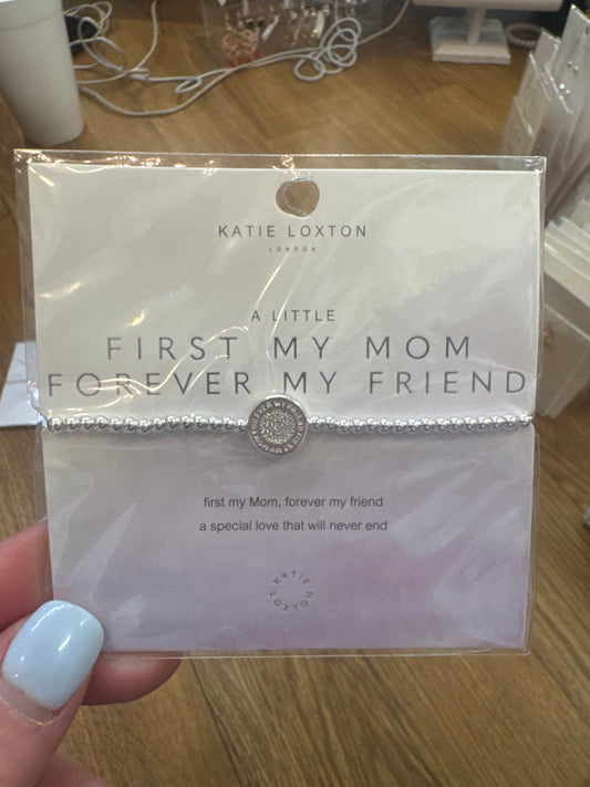 A LITTLE BRACELET - FIRST MY MOM FOREVER MY FRIEND - Pharm Favorites by Economy Pharmacy