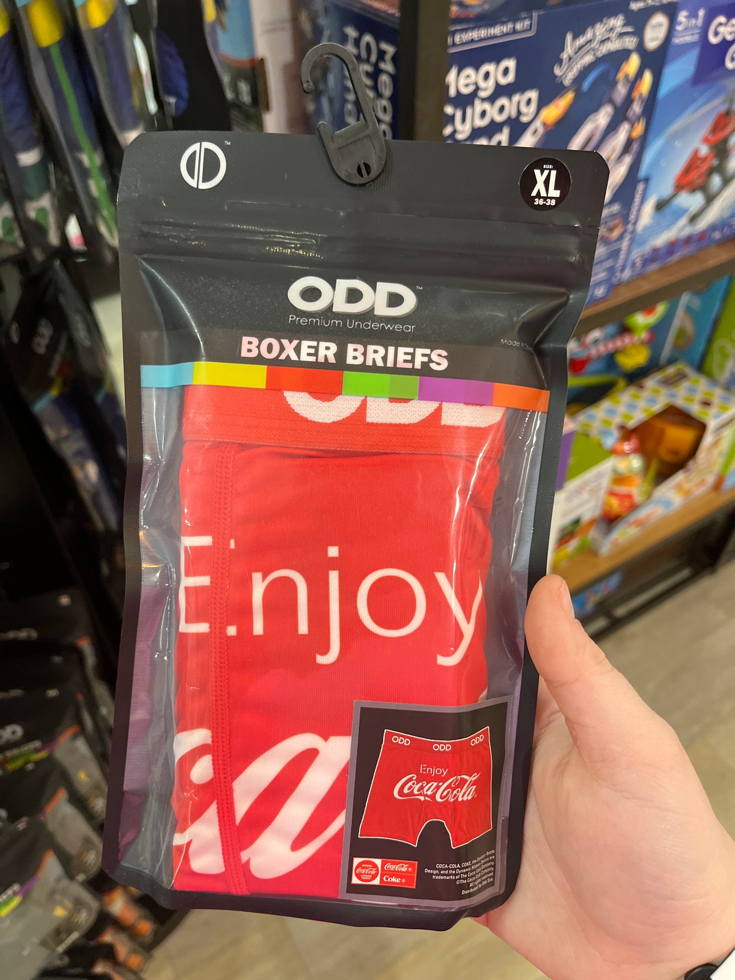 BOXER BRIEFS - ENJOY COCA COLA - XL