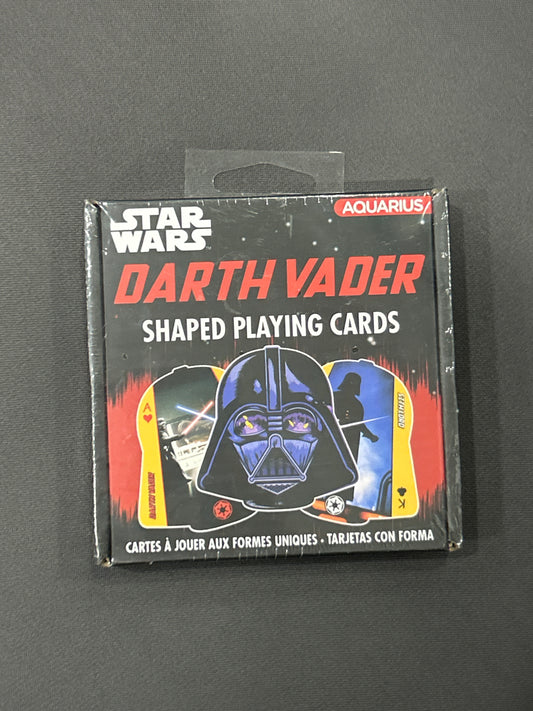 DARTH VADER SHAPED PLAYING CARDS