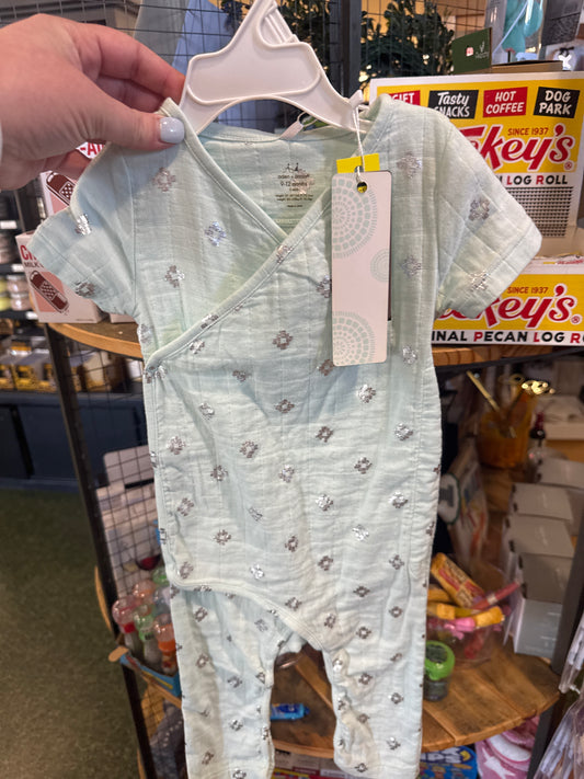 METALLIC SKYLIGHT AZTEC KIMONO ONE PIECE 9-12 MONTH - Pharm Favorites by Economy Pharmacy