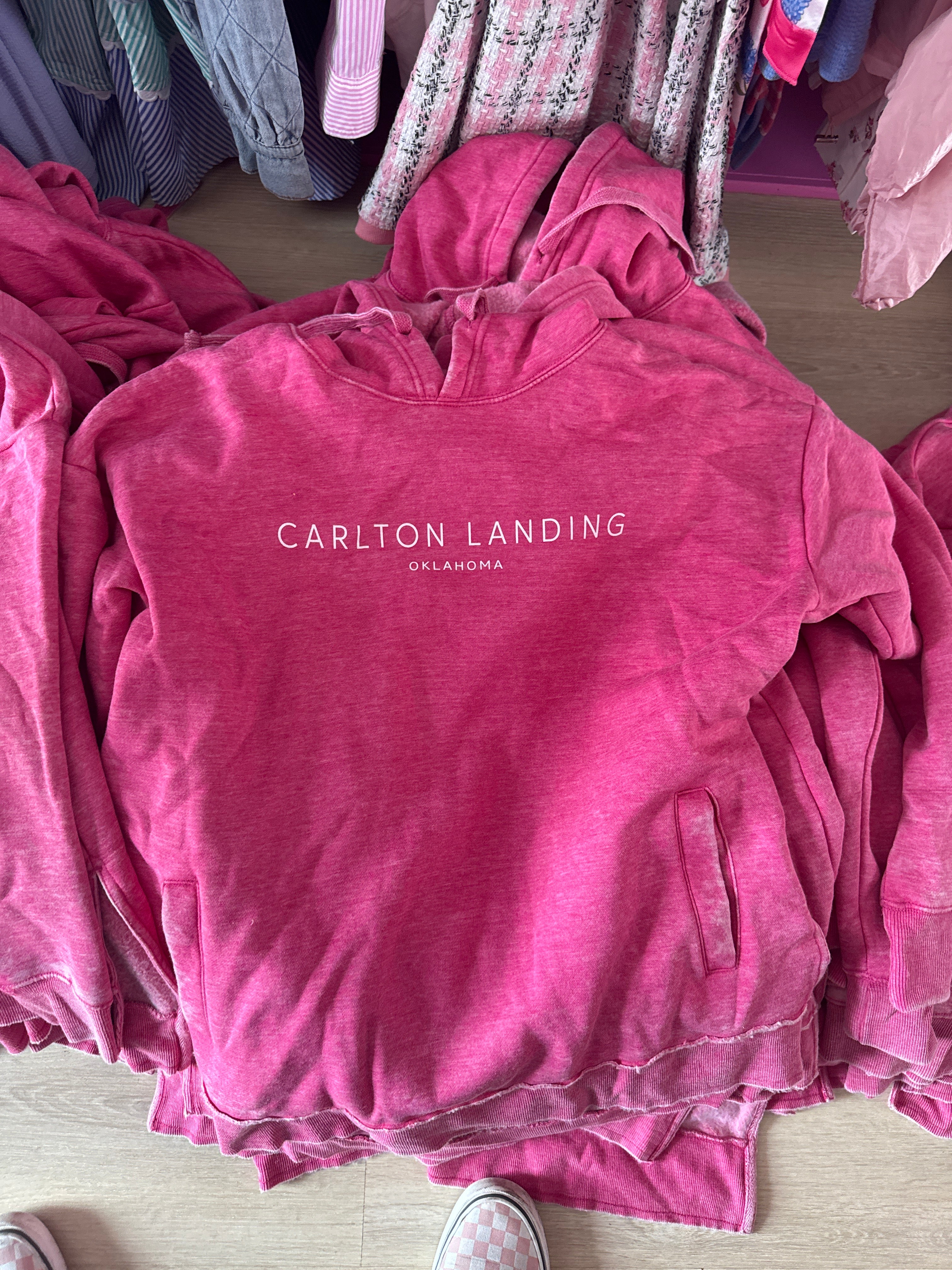 Pink Super-Soft Carlton Landing Hoodie