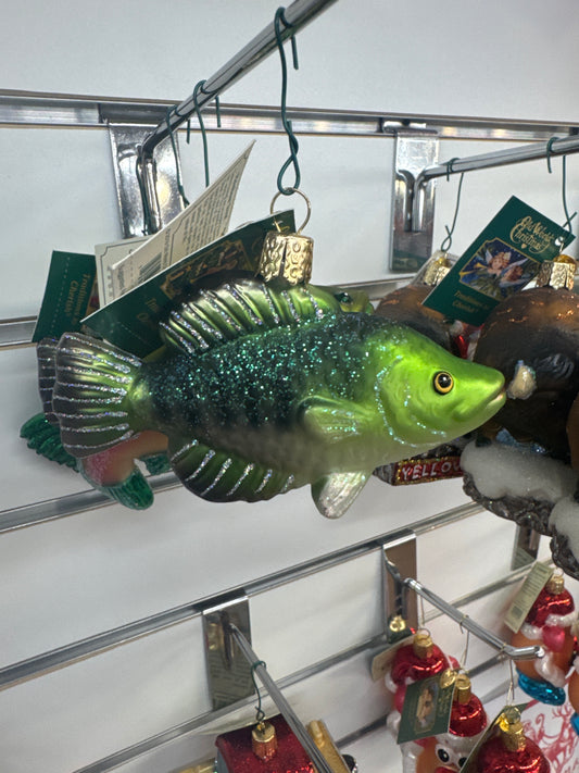 CHRISTMAS ORNAMENT - CRAPPIE