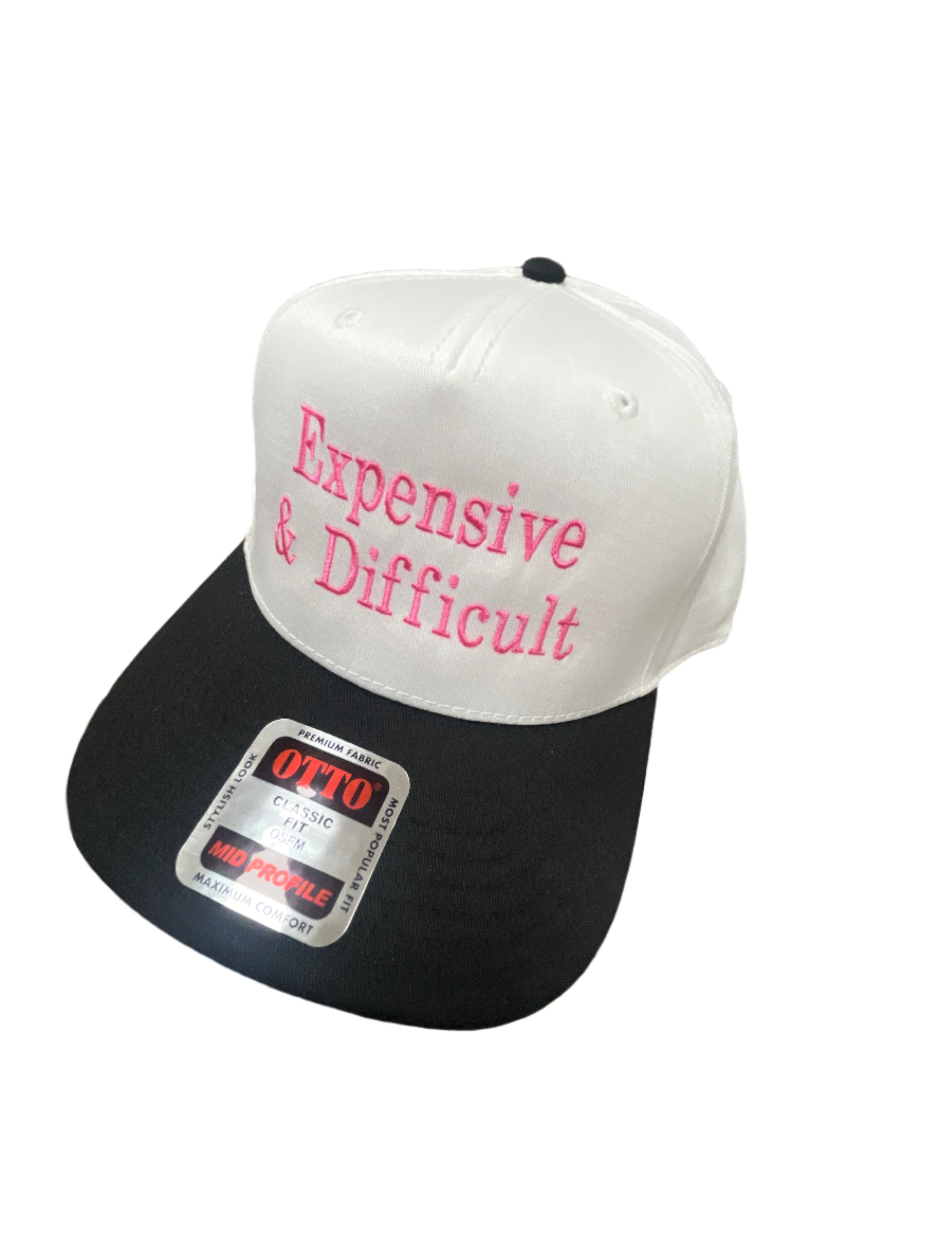 WHITE/BLACK HAT - EXPENSIVE & DIFFICULT