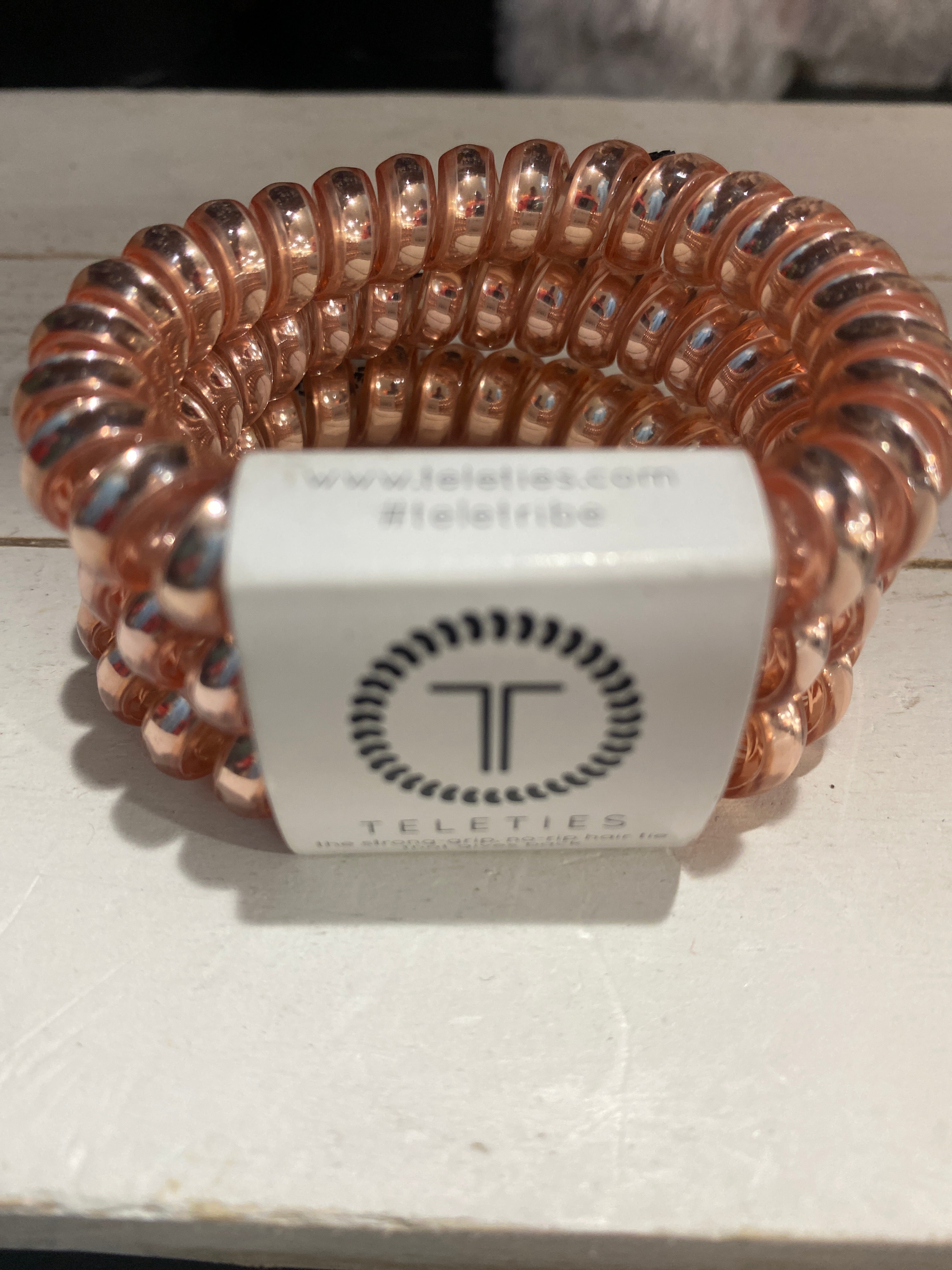 TELETIES - LARGE - MILLENNIAL PINK