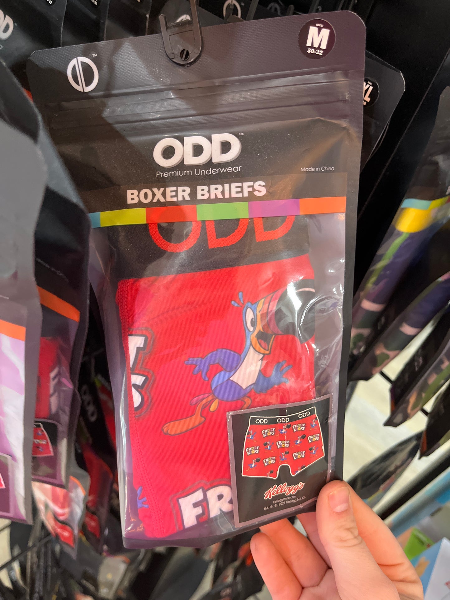 BOXER BRIEFS - FROOT LOOPS - M