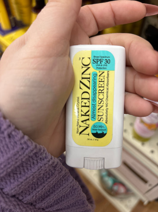 NAKED ZINC SUNSCREEN