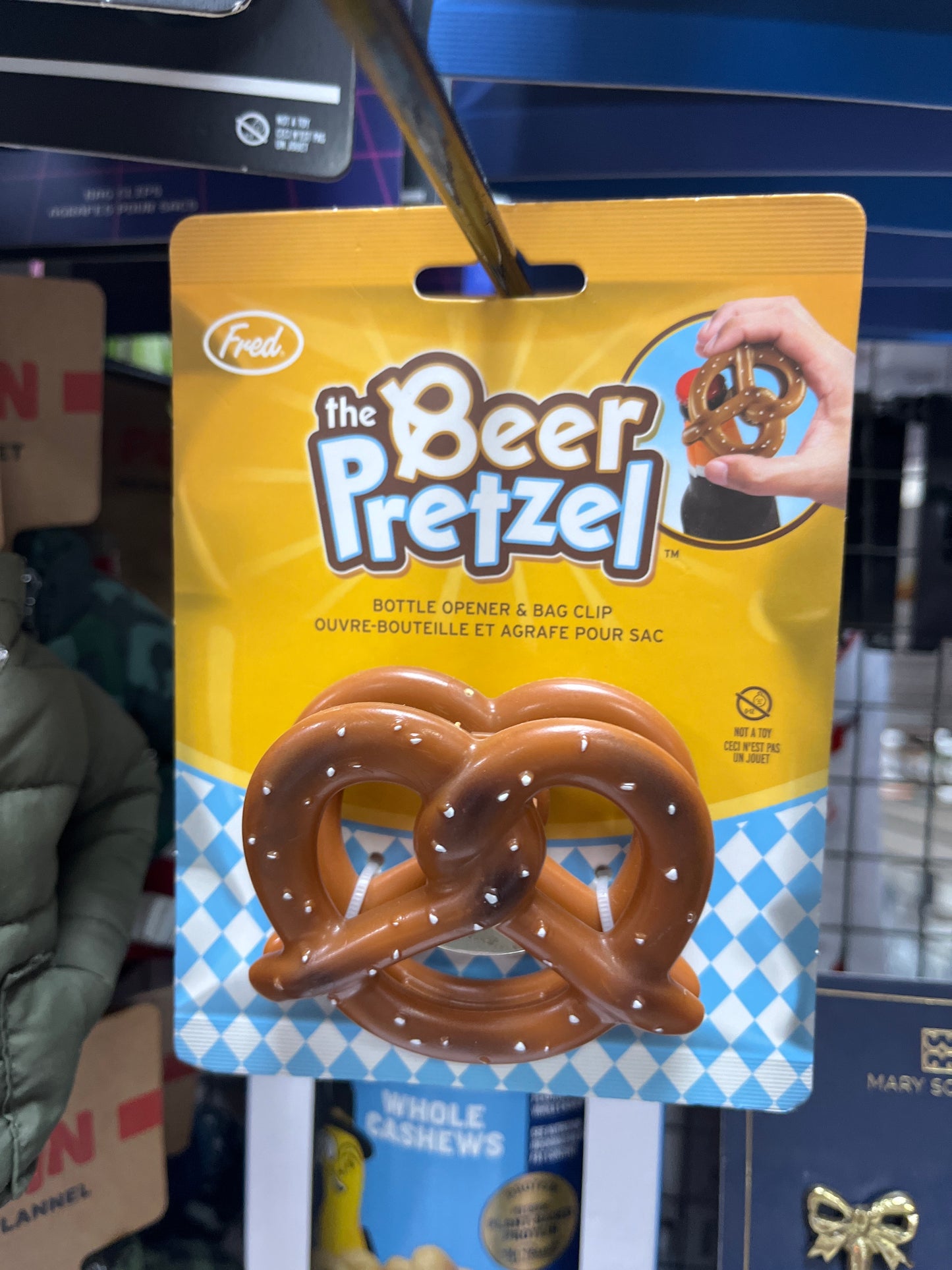 BEER PRETZEL CLIPS