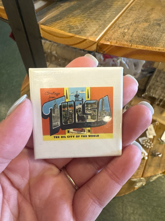VINTAGE GREETING CARD MAGNET
