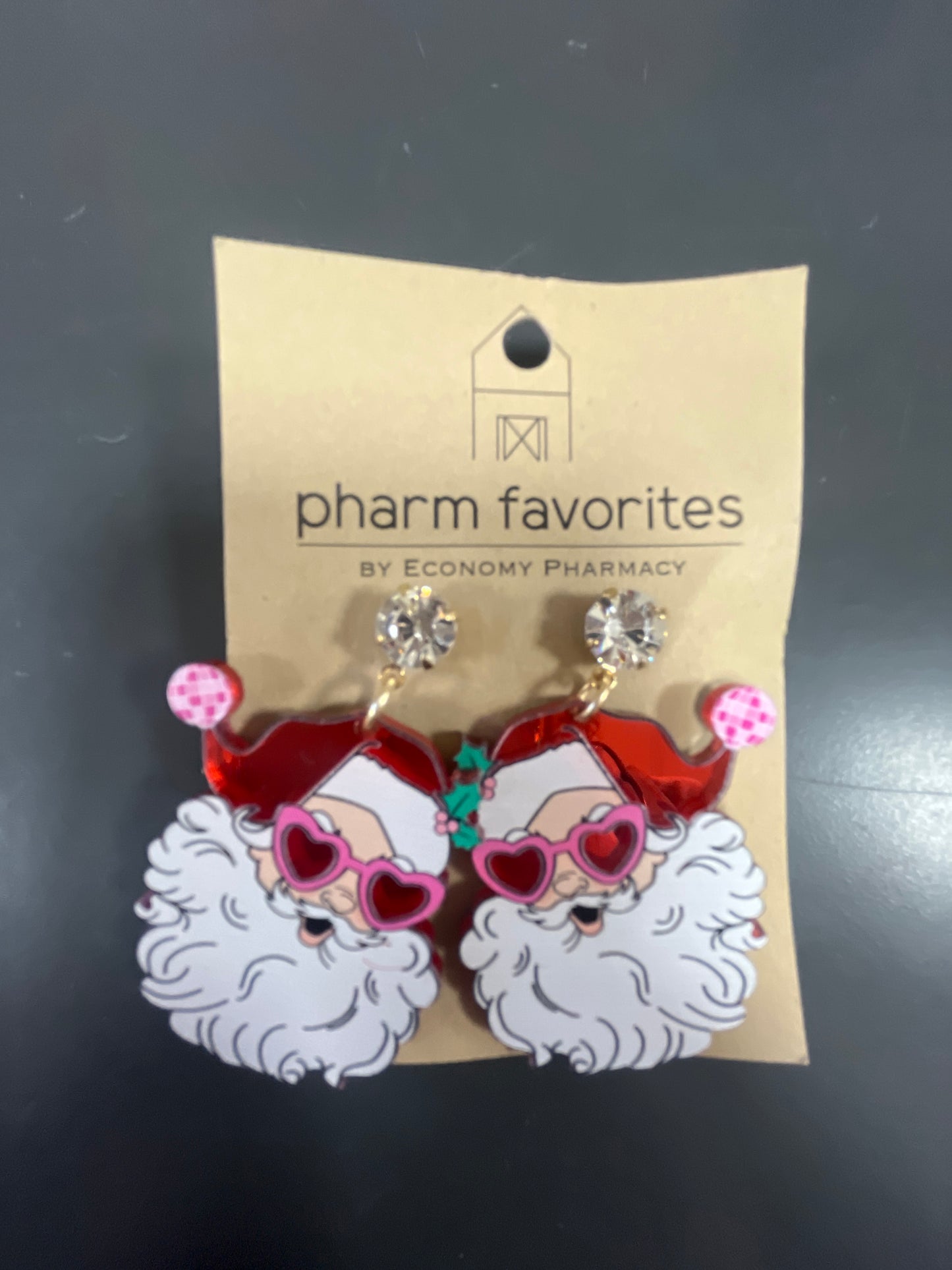 Groovy Santa Earrings