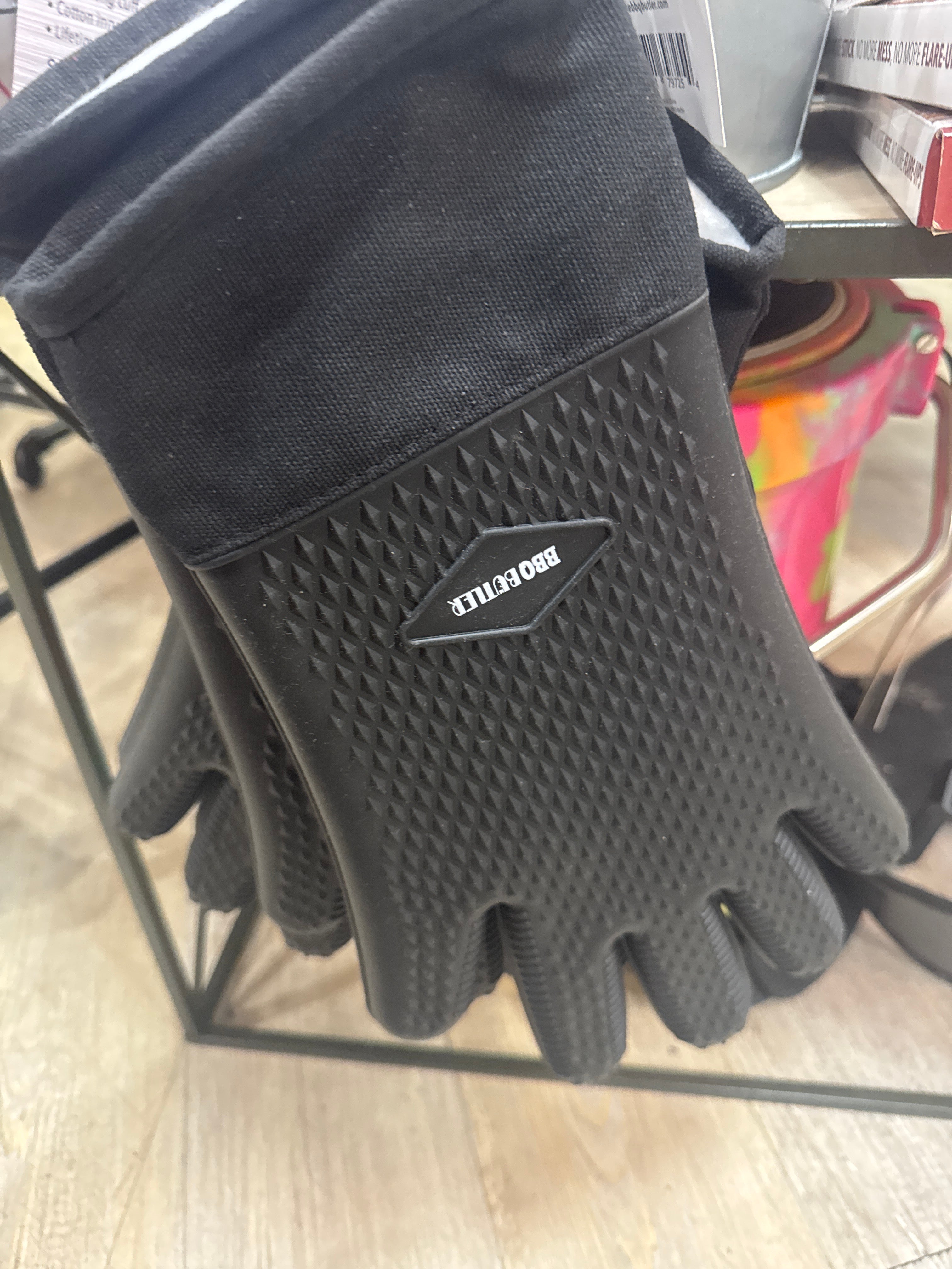 BBQ BUTLER SILICONE COTTON LINED GLOVES