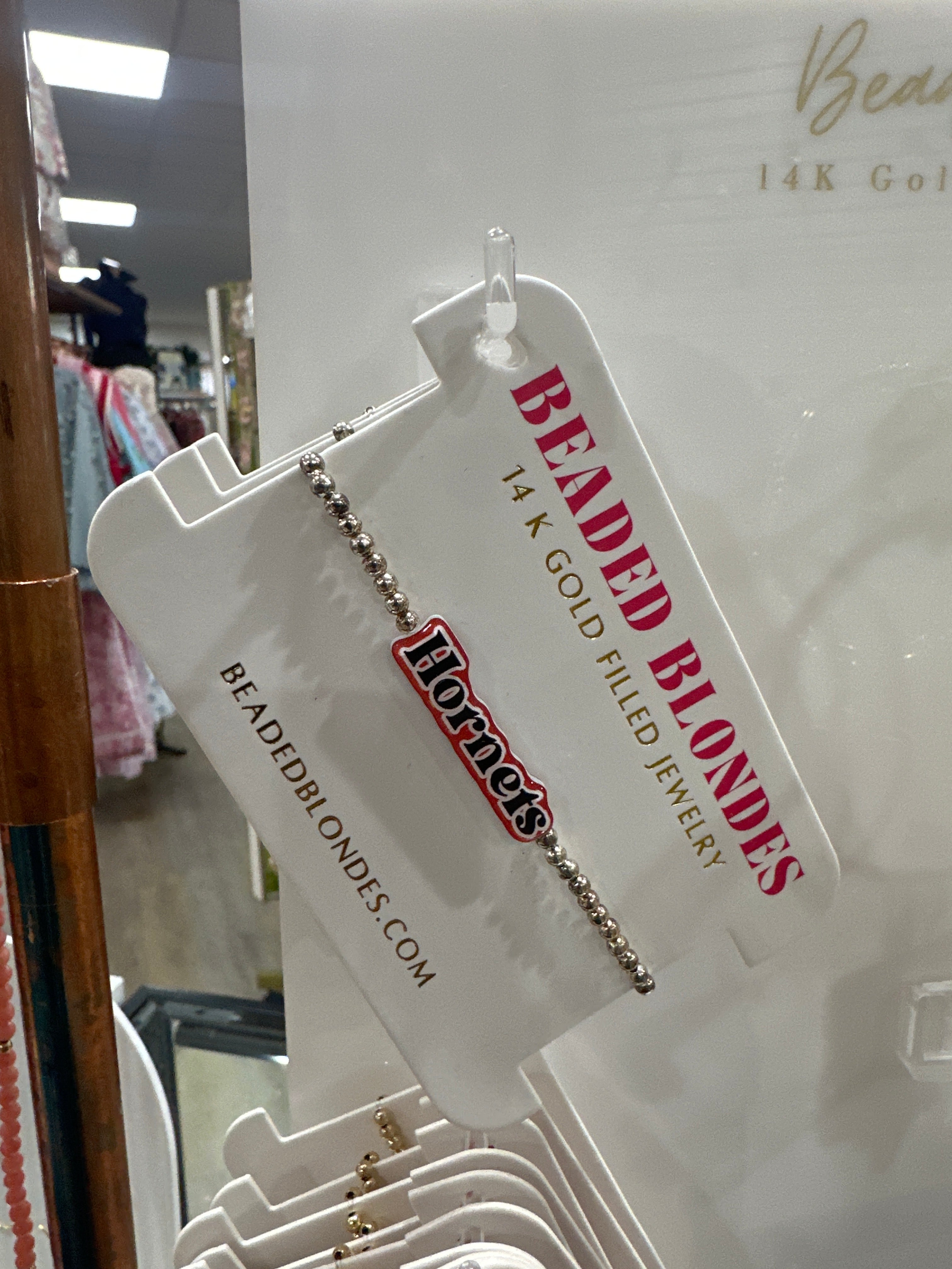 HORNETS BRACELET - SILVER