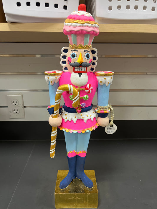 NEON PAPER MACHE NUTCRACKER
