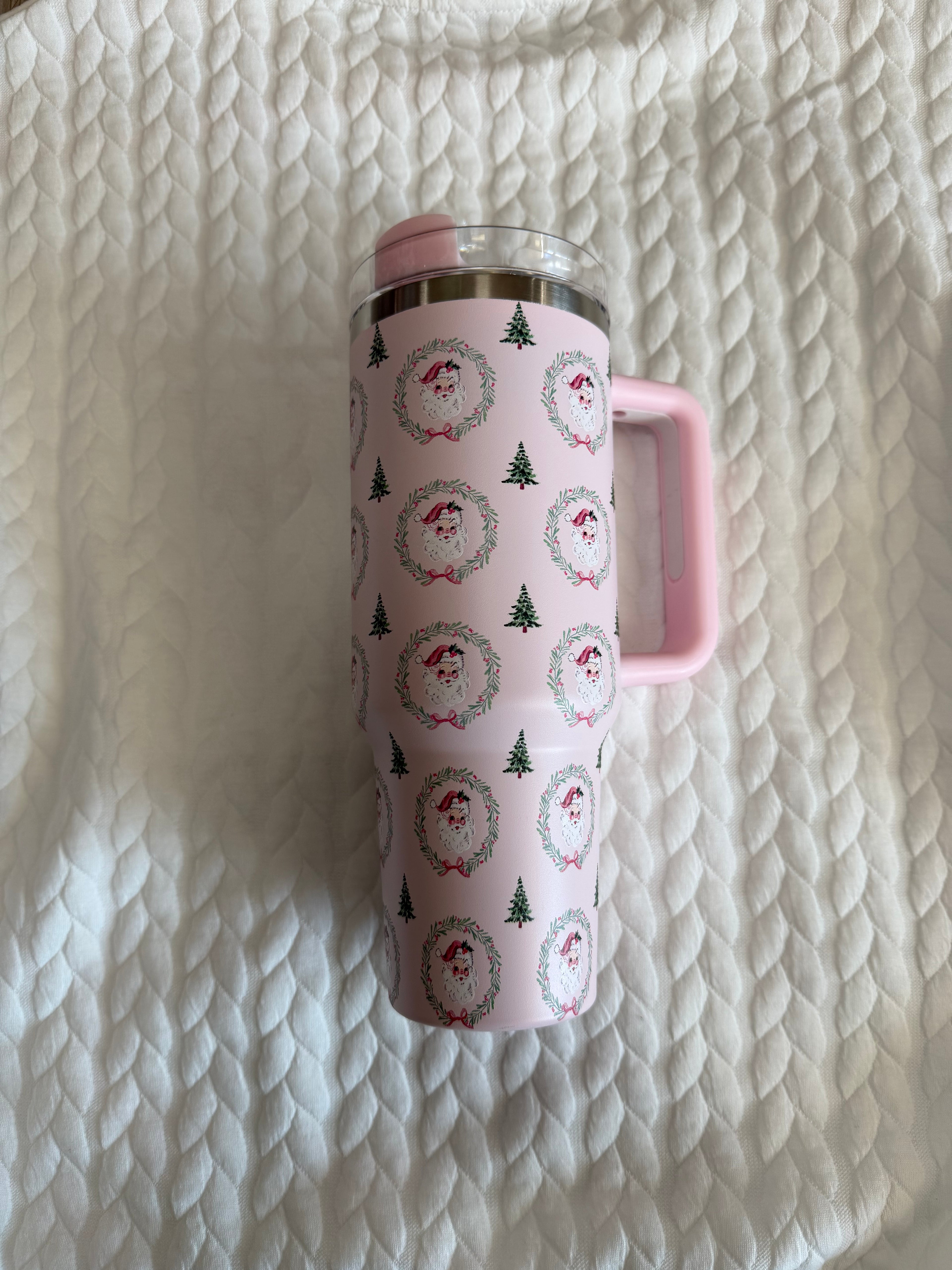 40oz Spirit of Santa Tumbler - At Home by Mirabeau