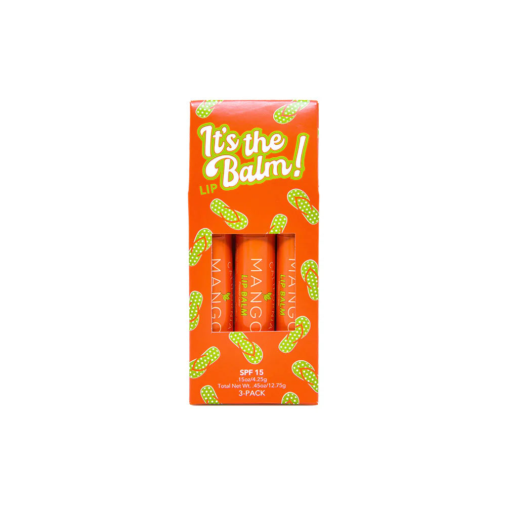 California Mango It's The Balm Lip Balm (3 pack)