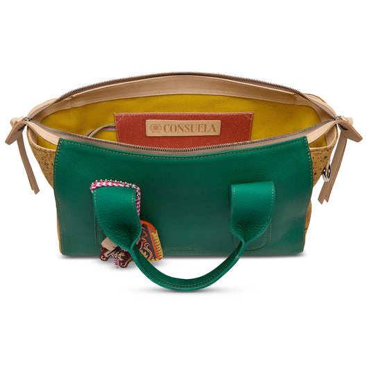 CONSUELA CITY SATCHEL - TEAL