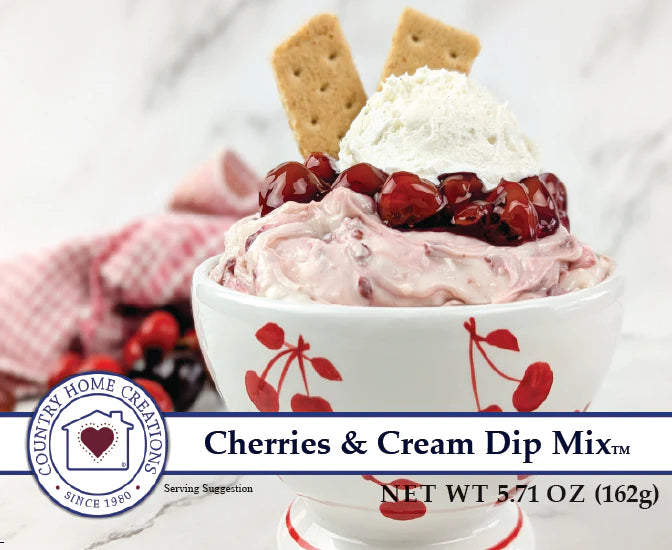 CHERRIES & CREAM DIP MIX